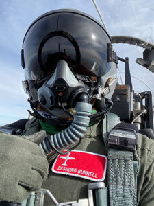 Lt Bunnell, serves as Second Vice President of the Indianapolis Chapter of Tuskegee Airmen Inc.